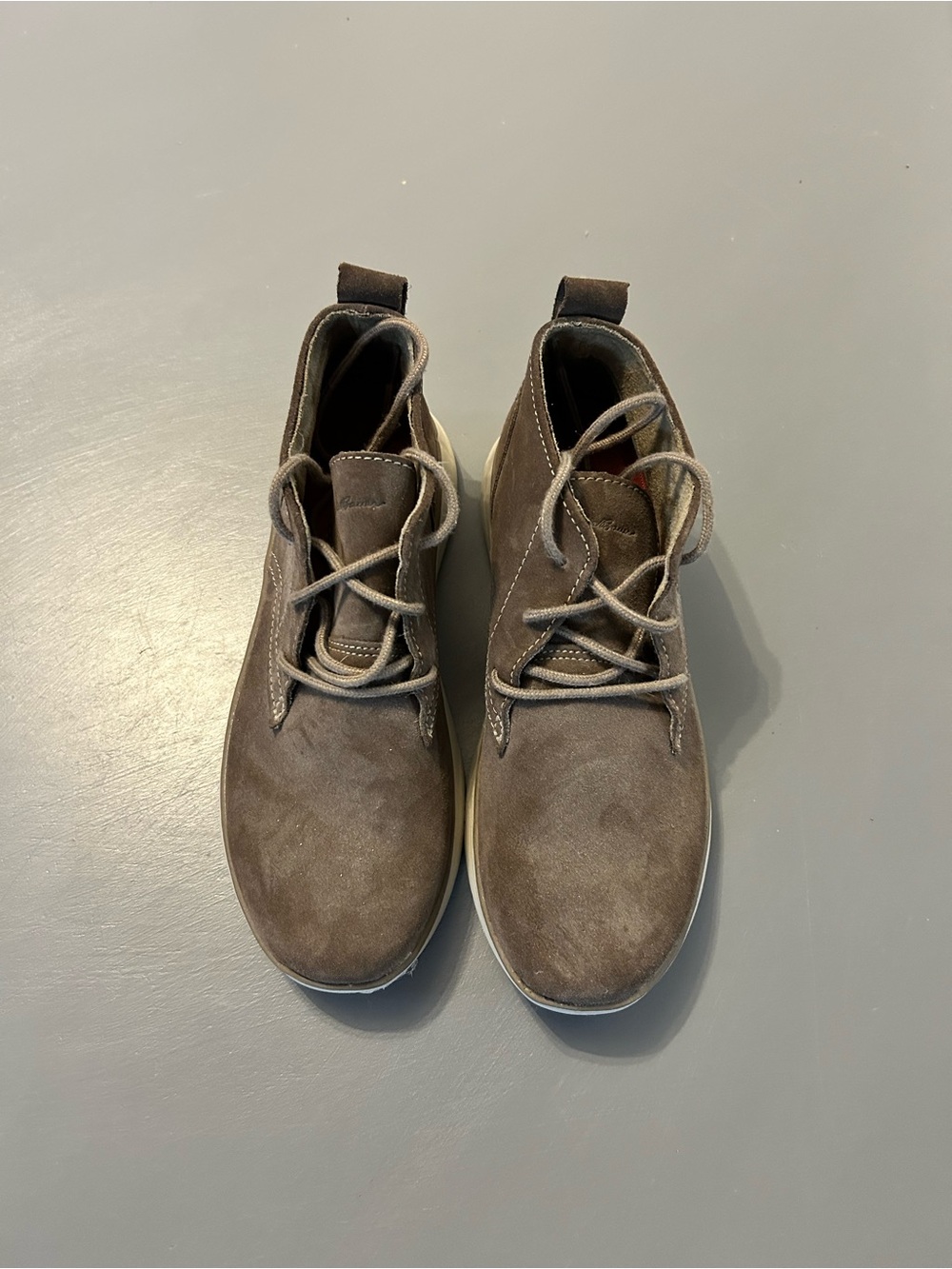 Eddie Bauer Taupe Suede Women's Ankle Boots